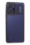 Xiaomi Poco X5 Pro 5G Kılıf Lensli Silikon - Mor