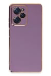 Xiaomi Poco X5 Pro 5G Kılıf Volet Silikon - Mor