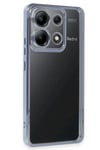 Xiaomi Poco X6 Kılıf Lensli Silikon - Açık Mavi