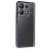 Xiaomi Poco X6 Kılıf Lensli Silikon - Mor
