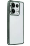Xiaomi Poco X6 Kılıf Lensli Silikon - Yeşil