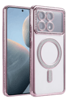 Xiaomi Poco X6 Pro Joke Simli Magneticsafe Kılıf - Pembe