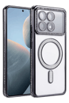 Xiaomi Poco X6 Pro Joke Simli Magneticsafe Kılıf - Siyah