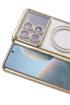 Xiaomi Poco X6 Pro Joke Simli Magneticsafe Kılıf - Gold
