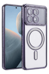 Xiaomi Poco X6 Pro Joke Simli Magneticsafe Kılıf - Derin Mor