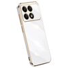 Xiaomi Poco X6 Pro Kılıf Volet Silikon - Beyaz