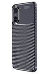 Xiaomi Poco X7 Pro Kılıf Auto Focus Karbon Kapak - Lacivert
