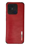 Xiaomi Redmi 10C Kılıf Loop Deri Silikon - Kırmızı