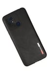 Xiaomi Redmi 10C Kılıf Loop Deri Silikon - Siyah