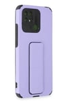 Xiaomi Redmi 10C Kılıf Mega Standlı Silikon - Lila