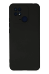 Xiaomi Redmi 10C Kılıf Nano içi Kadife Silikon - Siyah