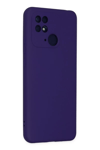 Xiaomi Redmi 10C Kılıf Nano içi Kadife Silikon - Mor