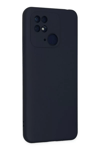 Xiaomi Redmi 10C Kılıf Nano içi Kadife Silikon - Lacivert