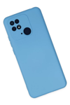 Xiaomi Redmi 10C Kılıf Nano içi Kadife Silikon - Mavi
