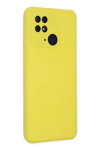 Xiaomi Redmi 10C Kılıf Nano içi Kadife Silikon - Sarı