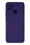 Xiaomi Redmi 10C Kılıf Nano içi Kadife Silikon - Mor