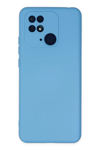 Xiaomi Redmi 10C Kılıf Nano içi Kadife Silikon - Mavi