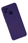 Xiaomi Redmi 10C Kılıf Nano içi Kadife Silikon - Mor