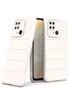 Xiaomi Redmi 10C Kılıf Optimum Silikon - Krem