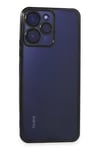 Xiaomi Redmi 12 Kılıf Lensli Silikon - Siyah