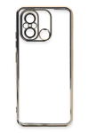 Xiaomi Redmi 12C Kılıf Lensli Silikon - Gold