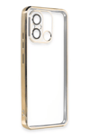 Xiaomi Redmi 12C Kılıf Lensli Silikon - Gold
