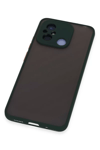 Xiaomi Redmi 12C Kılıf Montreal Silikon Kapak - Yeşil