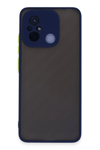 Xiaomi Redmi 12C Kılıf Montreal Silikon Kapak - Lacivert