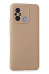 Xiaomi Redmi 12C Kılıf Nano içi Kadife Silikon - Pudra