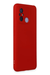 Xiaomi Redmi 12C Kılıf Nano içi Kadife Silikon - Kırmızı