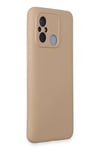 Xiaomi Redmi 12C Kılıf Nano içi Kadife Silikon - Pudra