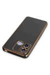 Xiaomi Redmi 12C Kılıf Volet Silikon - Siyah