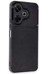 Xiaomi Redmi 13 4G Kılıf Auto Focus Karbon Kapak - Siyah