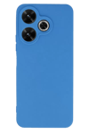 Xiaomi Redmi 13 4G Kılıf First Silikon - Mavi