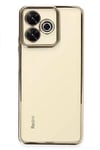 Xiaomi Redmi 13 4G Kılıf Lensli Silikon - Gold