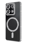 Xiaomi Redmi 13C Joke Simli Magneticsafe Kılıf - Gümüş