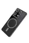 Xiaomi Redmi 13C Joke Simli Magneticsafe Kılıf - Siyah