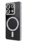Xiaomi Redmi 13C Joke Simli Magneticsafe Kılıf - Gümüş