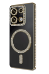 Xiaomi Redmi 13C Joke Simli Magneticsafe Kılıf - Gold