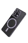 Xiaomi Redmi 13C Joke Simli Magneticsafe Kılıf - Derin Mor