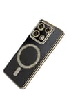 Xiaomi Redmi 13C Joke Simli Magneticsafe Kılıf - Gold