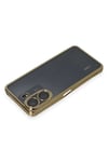 Xiaomi Redmi 13C Kılıf Lensli Silikon - Gold