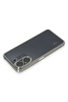 Xiaomi Redmi 13C Kılıf Lensli Silikon - Gümüş