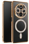 Xiaomi Redmi 14C Joke Simli Magneticsafe Kılıf - Gold