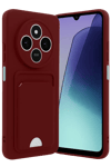 Xiaomi Redmi 14C Kelvin Kartvizitli Silikon - Bordo