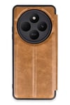Xiaomi Redmi 14C Kılıf Flip Cover - Taba