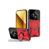 Xiaomi Redmi 14C Kılıf Joy Lens Standlı Kapak - Kırmızı
