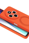 Xiaomi Redmi 14C Regal Magsafe Standlı Kapak - Turuncu