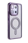 Xiaomi Redmi 15C 4G Joke Simli Magneticsafe Kılıf - Derin Mor