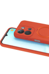 Xiaomi Redmi 15C 4G Regal Magsafe Standlı Kapak - Turuncu
